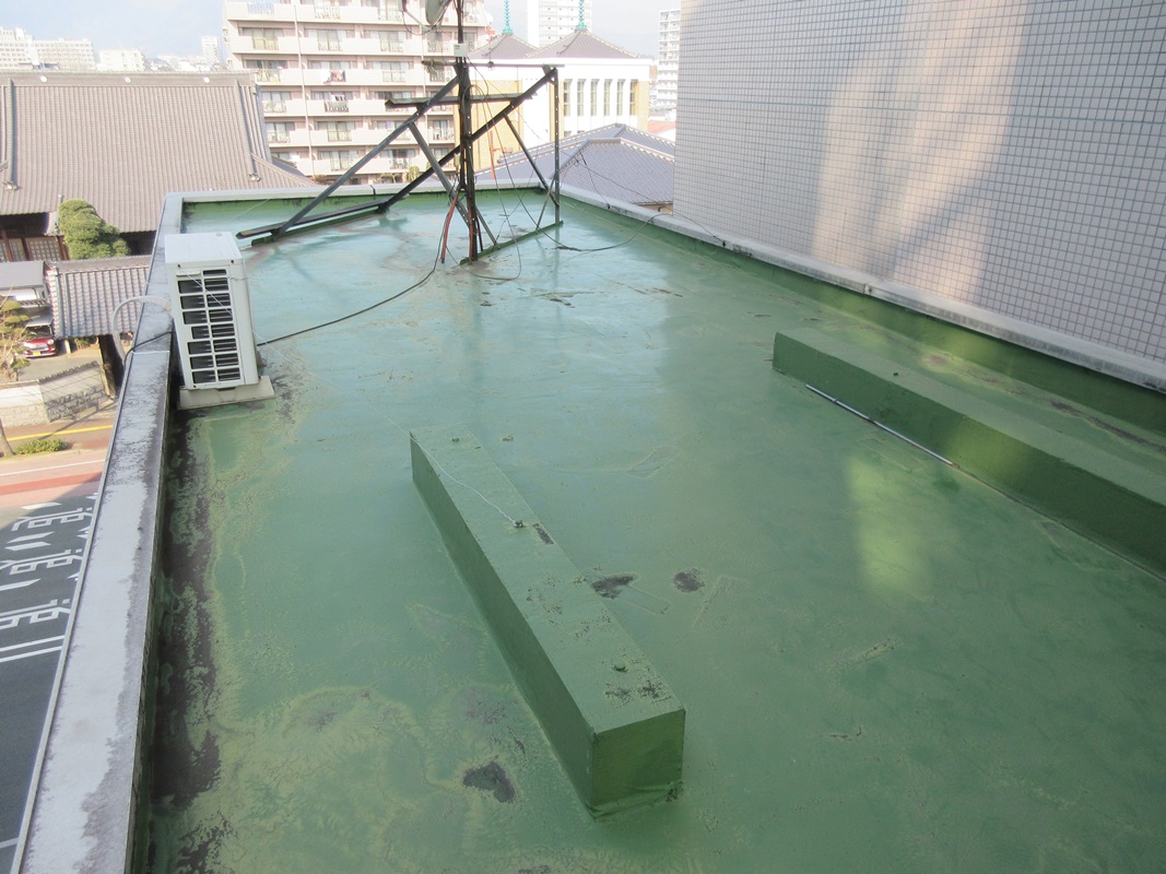 【施工例】妙体寺マンションの屋上床防水