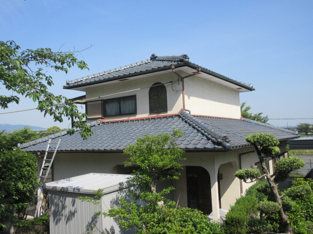 【施工例】屋根壁塗装　北区S様邸