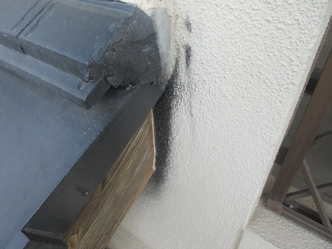 【施工例】屋根壁塗装・屋根面戸補修工事
