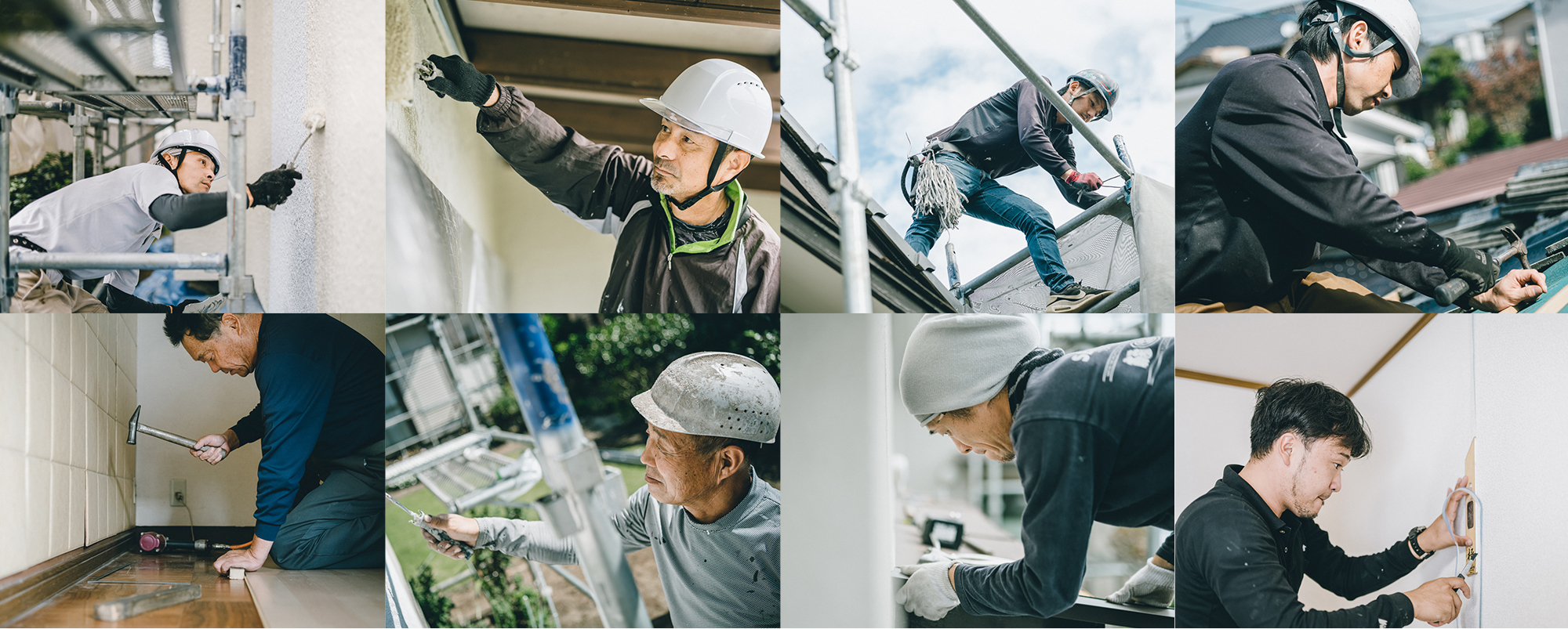 熊本県建物環境改善協会の職人たち